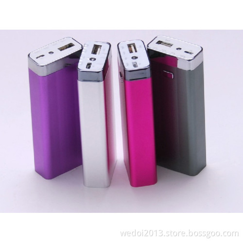4000mAh Metal Power Bank with CE RoHS FCC (WY-PB67)
